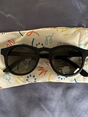BABIATORS | Baby Black Sunglasses with Pouch